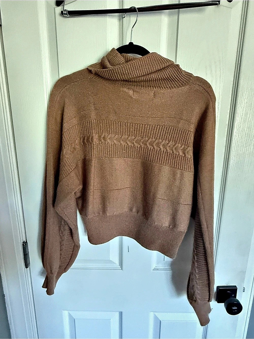 petal + pup Bindy Cowlneck Knit Sweater Brown Size M/L